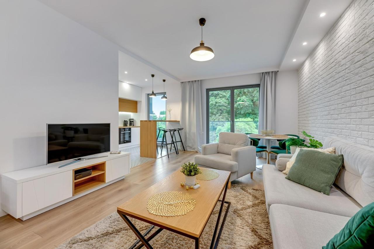 Wave Apartments - Nadmorze 2 格但斯克 外观 照片